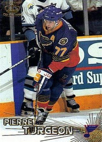 #32 Pierre Turgeon - St. Louis Blues - 1997-98 Pacific Crown Hockey