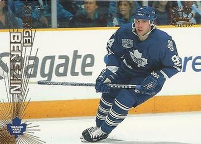 #36 Sergei Berezin - Toronto Maple Leafs - 1997-98 Pacific Crown Hockey