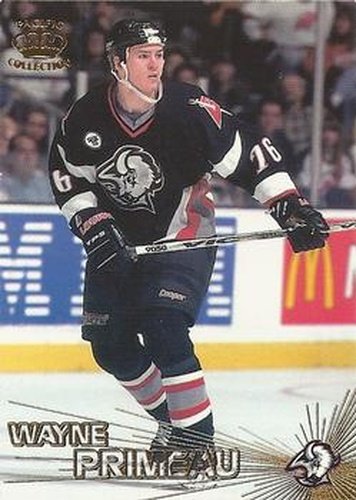 #43 Wayne Primeau - Buffalo Sabres - 1997-98 Pacific Crown Hockey
