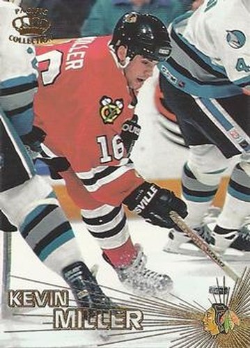 #46 Kevin Miller - Chicago Blackhawks - 1997-98 Pacific Crown Hockey