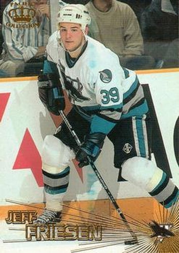 #63 Jeff Friesen - San Jose Sharks - 1997-98 Pacific Crown Hockey