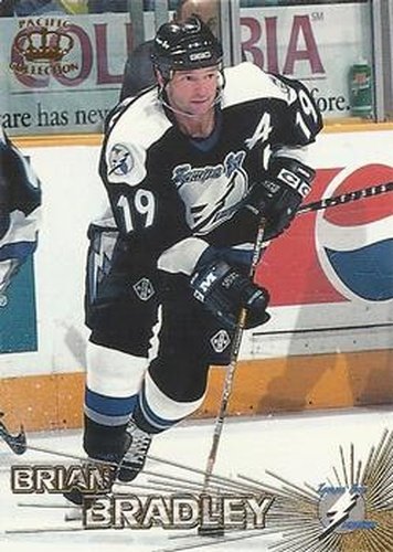 #64 Brian Bradley - Tampa Bay Lightning - 1997-98 Pacific Crown Hockey