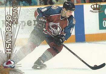 #75 Sandis Ozolinsh - Colorado Avalanche - 1997-98 Pacific Crown Hockey