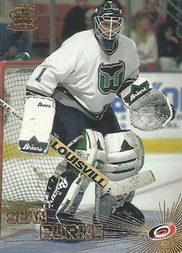 #81 Sean Burke - Carolina Hurricanes - 1997-98 Pacific Crown Hockey