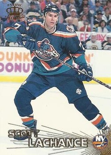 #85 Scott Lachance - New York Islanders - 1997-98 Pacific Crown Hockey