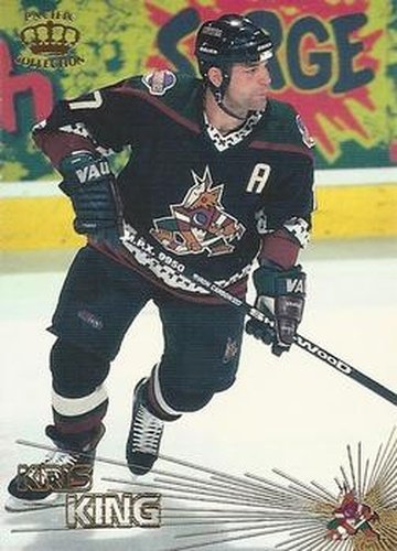 #90 Kris King - Phoenix Coyotes - 1997-98 Pacific Crown Hockey