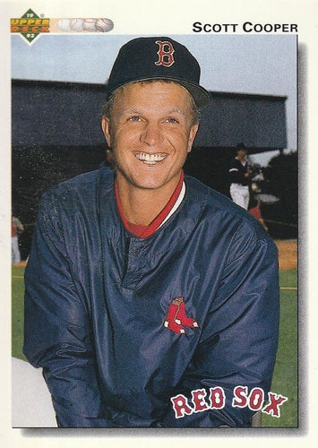 #541 Scott Cooper - Boston Red Sox - 1992 Upper Deck Baseball