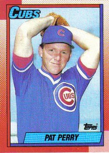 #541 Pat Perry - Chicago Cubs - 1990 Topps Baseball