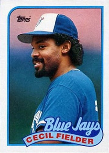 #541 Cecil Fielder - Toronto Blue Jays - 1989 Topps Baseball