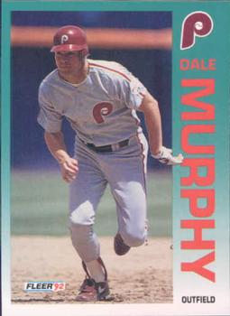 #541 Dale Murphy - Philadelphia Phillies - 1992 Fleer Baseball