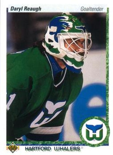 #541 Daryl Reaugh - Hartford Whalers - 1990-91 Upper Deck Hockey