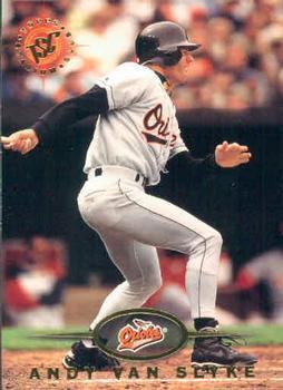#541 Andy Van Slyke - Baltimore Orioles - 1995 Stadium Club Baseball