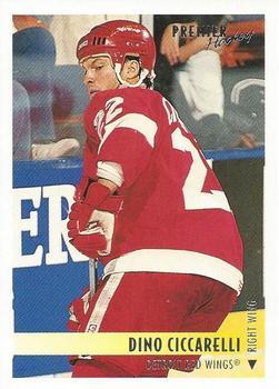 #541 Dino Ciccarelli - Detroit Red Wings - 1994-95 Topps Premier Hockey