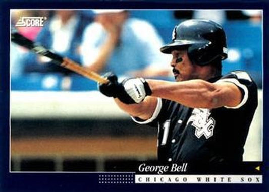 #541 George Bell - Chicago White Sox -1994 Score Baseball
