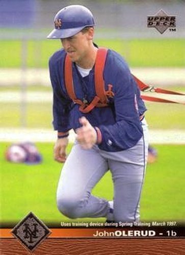 #541 John Olerud - New York Mets - 1997 Upper Deck Baseball