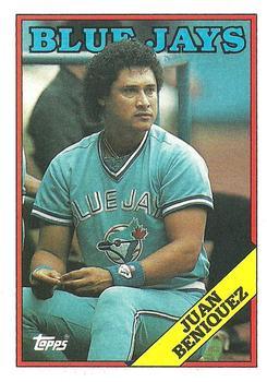 #541 Juan Beniquez - Toronto Blue Jays - 1988 Topps Baseball