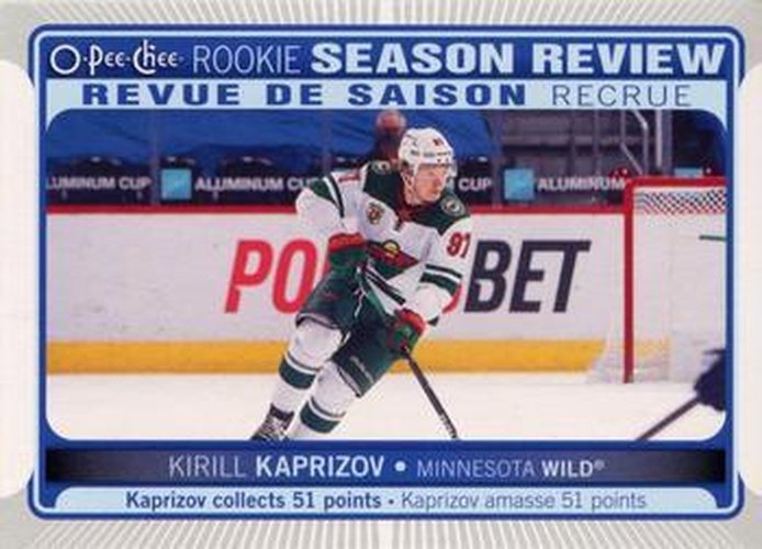 #541 Kirill Kaprizov - Minnesota Wild - 2021-22 O-Pee-Chee Hockey