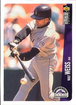 #541 Walt Weiss - Colorado Rockies - 1996 Collector's Choice Baseball