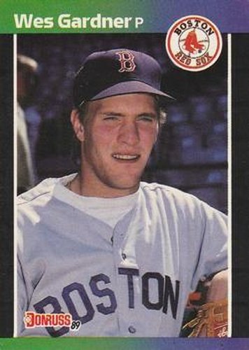 #541 Wes Gardner - Boston Red Sox - 1989 Donruss Baseball