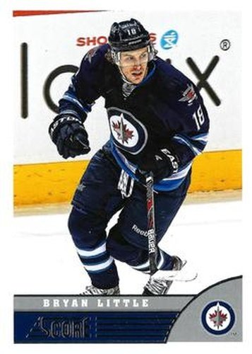 #541 Bryan Little - Winnipeg Jets - 2013-14 Score Hockey