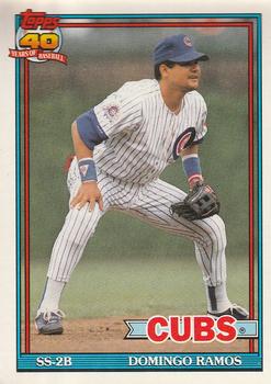 #541 Domingo Ramos - Chicago Cubs - 1991 O-Pee-Chee Baseball