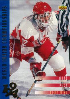 #542 Michael Peca - Canada - 1993-94 Upper Deck Hockey