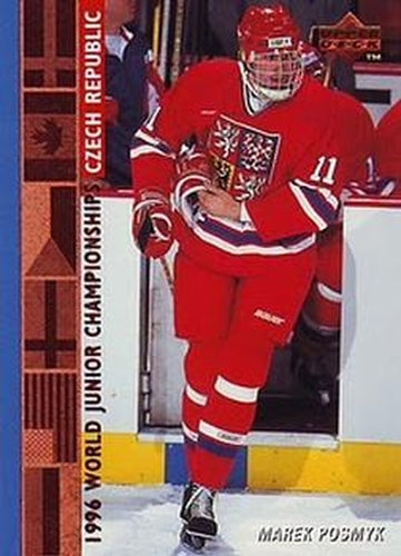 #542 Marek Posmyk - Czech Republic - 1995-96 Upper Deck Hockey