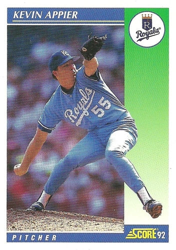 #542 Kevin Appier - Kansas City Royals - 1992 Score Baseball