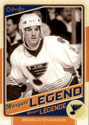 #542 Brendan Shanahan - St. Louis Blues - 2012-13 O-Pee-Chee Hockey