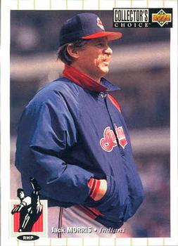 #542 Jack Morris - Cleveland Indians - 1994 Collector's Choice Baseball