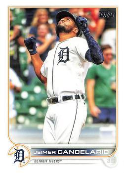 #542 Jeimer Candelario - Detroit Tigers - 2022 Topps Baseball