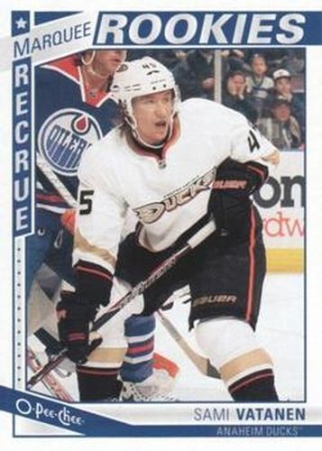 #542 Sami Vatanen - Anaheim Ducks - 2013-14 O-Pee-Chee Hockey
