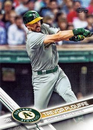 #542 Trevor Plouffe - Oakland Athletics - 2017 Topps Baseball