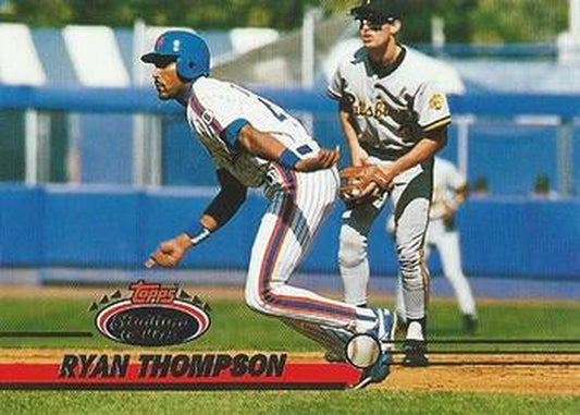 #542 Ryan Thompson - New York Mets - 1993 Stadium Club Baseball