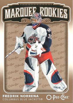 #542 Fredrik Norrena - Columbus Blue Jackets - 2006-07 O-Pee-Chee Hockey