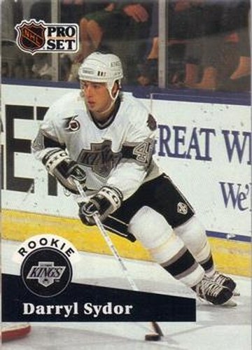 #542 Darryl Sydor - 1991-92 Pro Set Hockey