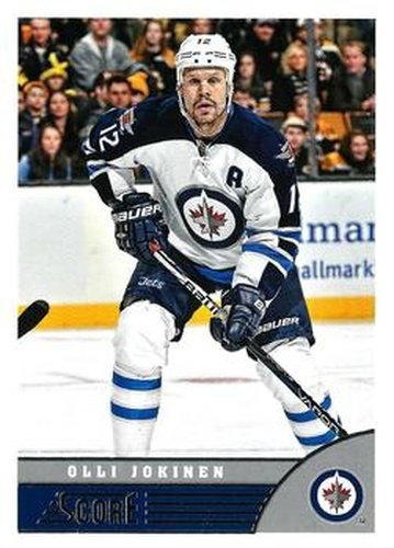 #542 Olli Jokinen - Winnipeg Jets - 2013-14 Score Hockey