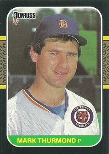 #543 Mark Thurmond - Detroit Tigers - 1987 Donruss Baseball