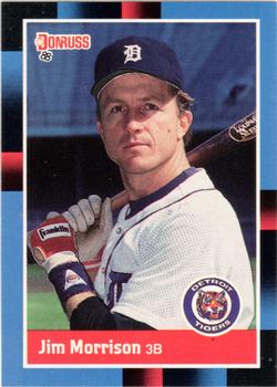 #543 Jim Morrison - Detroit Tigers - 1988 Donruss Baseball