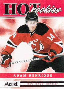 #543 Adam Henrique - New Jersey Devils - 2011-12 Score Hockey