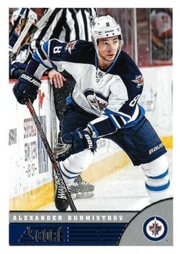 #543 Alexander Burmistrov - Winnipeg Jets - 2013-14 Score Hockey