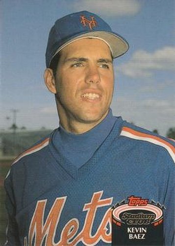 #543 Kevin Baez - New York Mets - 1992 Stadium Club Baseball