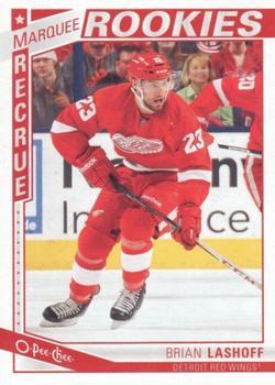 #543 Brian Lashoff - Detroit Red Wings - 2013-14 O-Pee-Chee Hockey