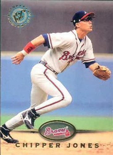 #543 Chipper Jones - Atlanta Braves - 1995 Stadium Club Baseball