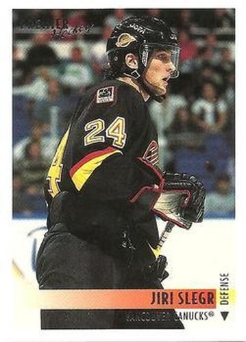 #543 Jiri Slegr - Vancouver Canucks - 1994-95 Topps Premier Hockey