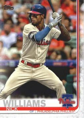 #543 Nick Williams - Philadelphia Phillies - 2019 Topps Baseball