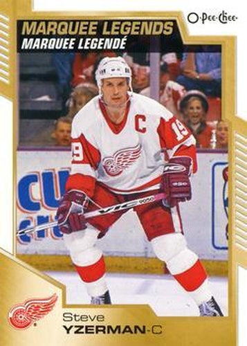 #543 Steve Yzerman - Detroit Red Wings - 2020-21 O-Pee-Chee Hockey