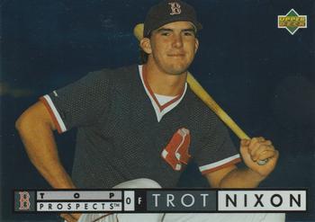 #543 Trot Nixon - Boston Red Sox - 1994 Upper Deck Baseball