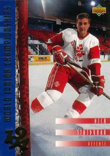 #543 Nick Stajduhar - Canada - 1993-94 Upper Deck Hockey