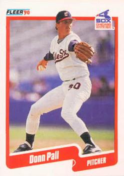#543 Donn Pall - Chicago White Sox - 1990 Fleer USA Baseball